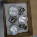 Par20 Bulbs, 6 Pcs 120V 50W Par20 Light Bulbs, E26 Medium Base Long Lasting Life High Output Reflector Flood Lights Replacement Range Hood Light - Warm Light