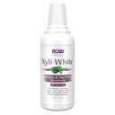 NOW Solutions, Xyliwhite Mouthwash, Neem and Tea Tree Flavor, Naturally Freshens Breath, Cleanses Teeth and Gums, 16-Ounce