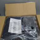 SNTD Dish Drying Rack, Expandable Dish Rack for Kitchen Counter, Stainless Steel Dish Drainer with Drainboard Set and Utensil Holder (Black)