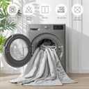 Snuggle Sac Natural Viscose Cooling Comforter Twin/Queen/King Size, Breathable Silky Cooling Bedding with Q-Max>0.45 for Bedroom, Hot Sleepers & Night Sweats (Light Gray, King/Cali King (106"x90"))