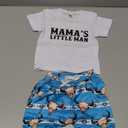 Chloefairy Western Baby Boy Summer Clothes Cow Print Short Sleeve T-Shirt Top Shorts Set 2Pcs Infant Toddler Cowboy Outfits