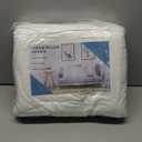 Oubonun 28 x 28 Throw Pillow Inserts, Firm and Fluffy Decorative Square Pillows for Couch Bed Sofa with Soft Cotton Cover White Cushion with Down Alternative Pack of 2