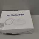 GHWMYD Heated Water Bowl for Chicken, Large Capacity 125OZ Poultry Water Heater for Hens Turkey Goose Duck Pigeon Poultry Birds Drinker in Winter, Chicken Coop Accessories No More Frozen Food Water