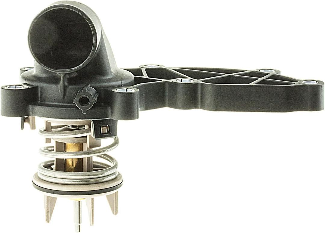 MotoRad 758-185 Housing Thermostat - Audi Q7 (11-15) A6 Quattro (09-15) Q5 (13-17) S4 (10-16) A7 Quattro (12-15) S5 (12-17) SQ5 (14-17) A8 Quattro (12-14), Porsche Cayenne (11-19) Panamera (12-16)