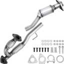 Rear Catalytic Converter Flex Pipe Compatible with 2013 2014 2015 2016 2017 2019 Pathfinder, 2014-2020 QX60, 2013 Infiniti JX35 V6 3.5L, Replace# 15H41189
