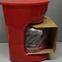 MELLERHOME 12-Cup Red Coffee Maker - Perfect for Home or Office, Borosilicate Carafe, Auto-Off, Reusable Filter, Anti-Drip, Keep-Warm Function, Clear Water Level Window, Red Kitchen Accessories