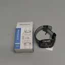 amBand M1 Sport Case Band for Apple Watch Ultra 3/2/1 & SE 3/2/1 & Series 11 10 9 8 7 6 5 4 3 49mm 46mm 45mm 44mm 42mm 41mm 40mm 38mm, Shockproof & Scratch Resistant Rugged Bumper for Men (Crystal Black)