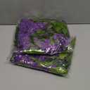 Wisteria Artificial Flowers Garland, 4Pcs 7.2Ft/Piece Silk Fake Wisteria Vine Kit, Hanging Flower for House Outdoor Garden Ceremony Outside Wedding Arch Floral Decor (4, Purple)