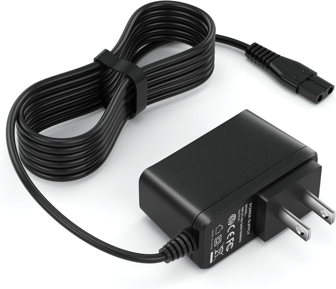 Replacement for Bissell Pet Hair Eraser Charger, Charging Power Cord Compatible with Bissell 2390 2390A 23903 2284W 14.4V Lithium Ion Hand Vacuum Power Cord