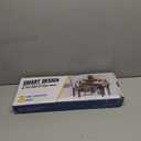 JayRex Countertop Organizer Organization, 3 Tier Moveable Corner Shelf Organizer for Kitchen, Bathroom, Spice Rack, Coffee Area, Over Sink, Dresser Table (Rustic Brown)