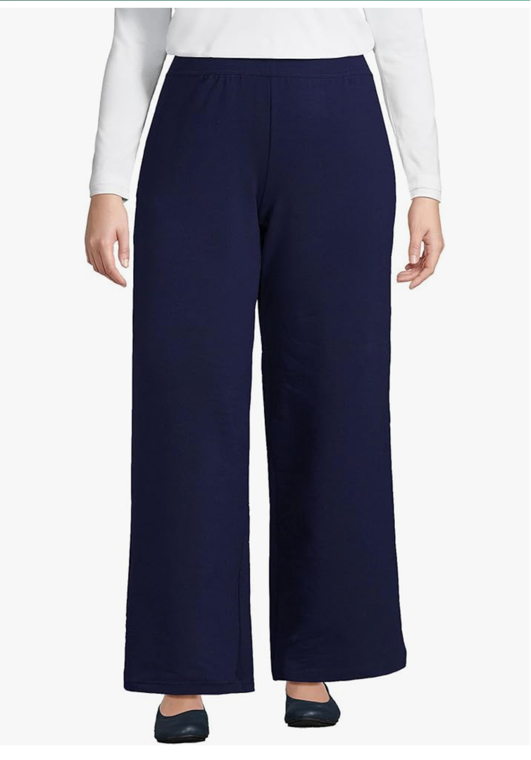 Women's Starfish High Rise Wide Leg Pants, Medium 