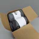 Kebada W1 Work Gloves for Men and Women, PU Coated Safety Gloves with Grip, Touchscreen, Ideal for Warehouse Package Handling, Construction, Gardening, 12 Pairs Gray Large (Light Grey)