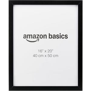 Wood Poster Rectangular Frame, 16" x 20", Black