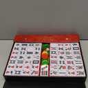 Mose Cafolo Professional Chinese Mahjong Game Set 146 Numbered Large Size Tiles with Carrying Travel Case, Complete Mahjong Tiles Set (Majiang, Mah-Jongg, Ma Jong)