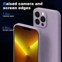 for Google Pixel7 Case,[Silky Touch Premium Liquid Silicone][Camera Protection] [Soft Anti-Scratch Microfiber Lining],Slim Soft Shockproof Phone Case,Light Purple 11-px7-06