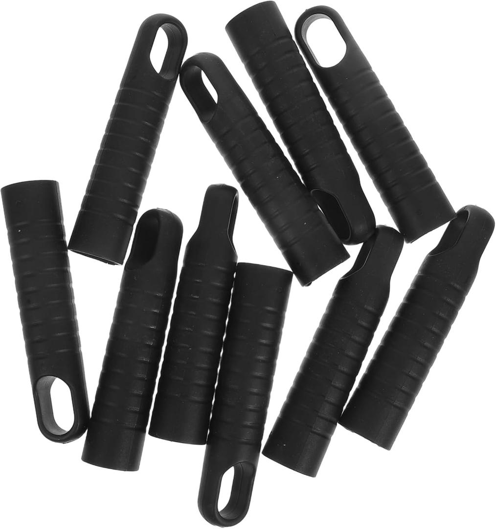 Universal Fit Mop Handle End Caps 10 Pack Plastic Mop Replacement Parts Secure Fit