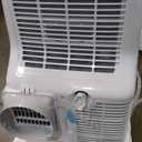 BLACK+DECKER Portable Air Conditioner, 8,000 BTU (3,950 BTU SACC) for Rooms up to 400 Sq. Ft., Portable AC with Follow Me Remote Control and Window Kit, BPACT08WT, White