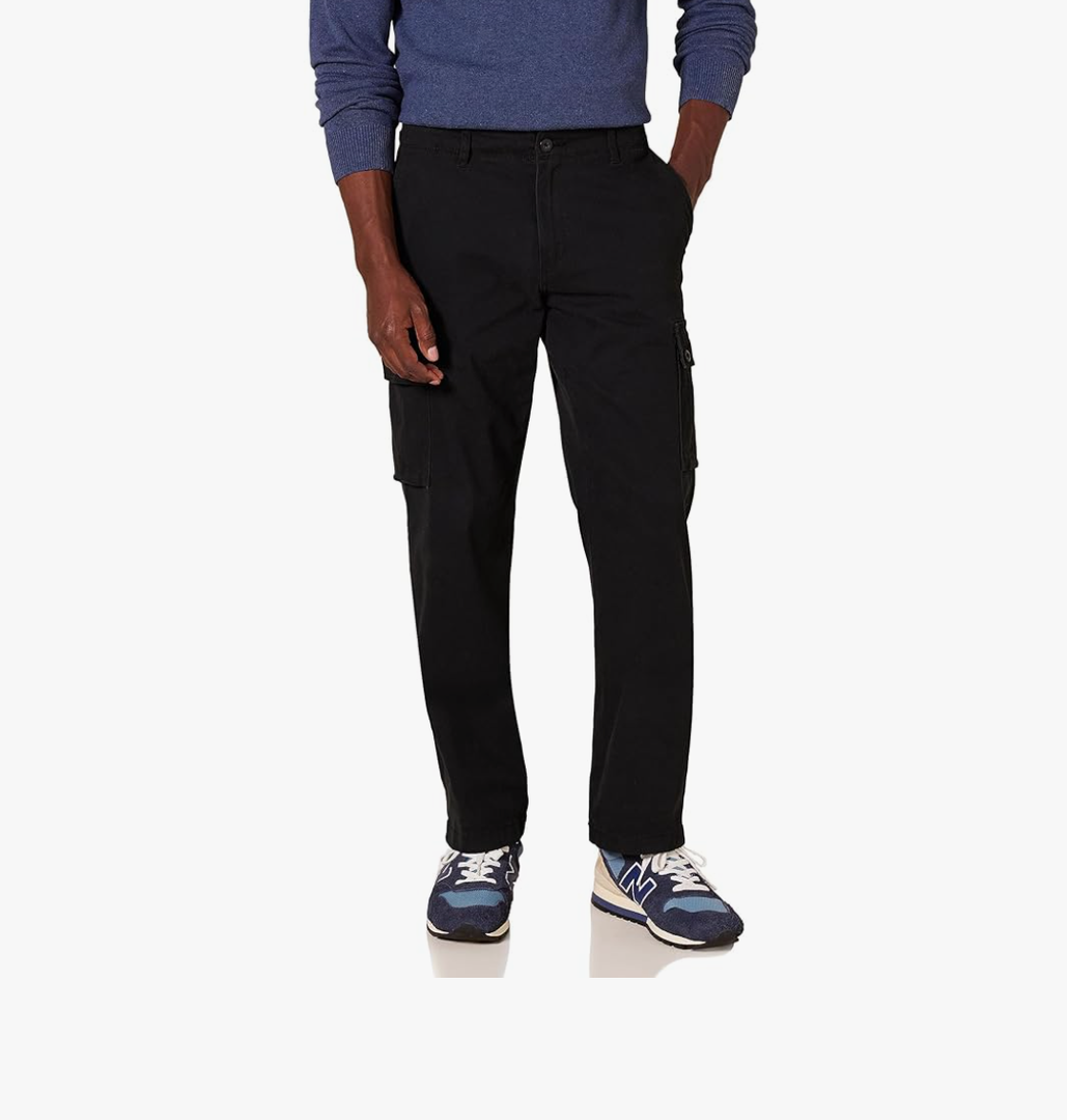 Amazon Essentials Men's Straight-Fit Stretch Cargo Pant, Size 36x34