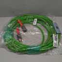 YAMATIC Super Flexible Pressure Washer Hose 25FT for Power Washer Replacement, Kink Resistant Extension With Leak-Free M22 Female & 3/8" Quick Connect Adapters, 1/4" 3200 PSI, Green
