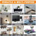 Double Sided Tape Heavy Duty 2 Pack, 1.2 Inch x 400 Inch Extra Large Nano Double Sided Adhesive Tape for Walls, Carpets, and Posters - Removable Reusable, Washable(33.3FT)