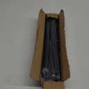 Shower Curtain Rod Adjustable 43-78 inch, 1"Diameter Spring Tension Curtain Rod No Drill, Anti-Rust Non-Slip Shower Rod, Black Shower Curtain Rod for Bathroom Tension