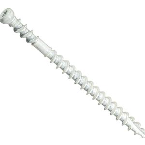 014973139223 Composite Trim Screws, 8 x 2-1/2-Inch, 139-Piece,White
