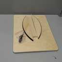 Balance Board Professional Wobble Board for Adults Anti-Slip 350LBS Balance Boards for Physical Therapy Standing Desk Core Strength Wooden Balance Board Rocker Board