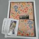 MGGAO Diary with Lock, floral diary for Women Girls, Refillable PU Leather Journal with Lock and Key, Secret Personal Daily Journal, Cute Locked Notebook for Writing Journaling, 224 Pages Lined Notebook (pink)