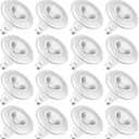 Sunco 16 Pack Outdoor LED Flood Home Residential Patio Driveway Light, Waterproof PAR38 LED Bulb, CRI90 5000K Daylight Dimmable, 100W Equivalent 13W, Exterior, Wet-Rated, 1050 Lumens, E26 Base - UL