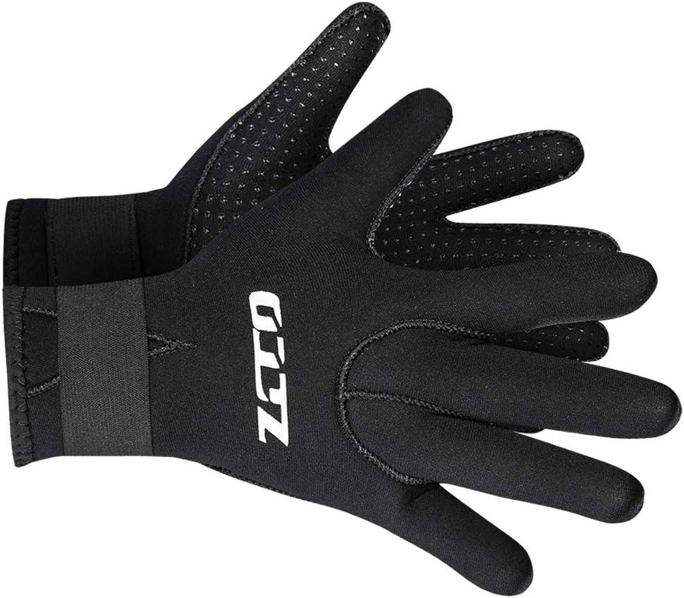 Skyone Neoprene Gloves Scuba Diving Gloves Wetsuit Dive Gloves for Men Women Kids, 3MM 5MM Flexible Anti Slip Thermal Five Finger Surfing Glove for Spearfishing Paddling Kayaking Swimming (Medium)