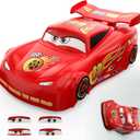 JOI MEW Wall Climbing RC Car Toy with Expression Stickers, 360 Rotating Remote Control Stunt Car, Rechargeable Toy Car for Kids Boys Girls Ages 3-12 Indoor Gift