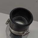 2" Check Valve-Silent Sump Pump Check Valve with Spring-Loaded Flapper, Check Valve for Backflow Prevention, Includes Steel Clamps Fit 7-1/4" Gap in 2-Inch Schedule 40 PVC