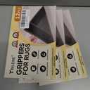 3 x BALEINE 12PCS Rug Tape, Double Sided Non Slip Rug Gripper for Hardwood Floors, Reusable Gripper Prevent Sliding, Washable Carpet Tape for Area Rugs (Rectangular)