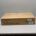 MERACH Vibration Plate Exercise Machine, Vibrating Platform for Lymphatic Drainage Weight Loss Muscle Activation, Full Body Home Exercise Equipment with LED Touch Screen Bluetooth Pull Cord