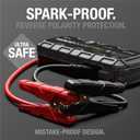 NOCO Boost GB150: 3000A UltraSafe Jump Starter  12V Lithium Battery Booster Pack, Portable Jump Box, Power Bank & Jumper Cables - for 9.0L Gas and 7.0L Diesel Engines