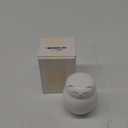 Ceramic Cat Urn for Ashes - Pet Memorial Box with Secure Lid, Cremation Keepsake for Cats (15 lbs)White
