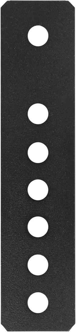 4 Pack Heavy Duty Universal Adjustable Leaf Spring Shackles  9" Long x 2" Wide, 1/2" Hole, 1/4" Steel, for Trucks, SUVs & Trailers