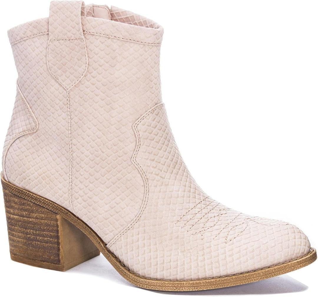 Dirty Laundry by Chinese Laundry Women's Unite Western Boot, Blush, 5.5