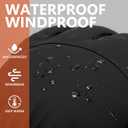 Winter Gloves,Ski Gloves Waterproof & Warm Cold Weather Gloves for Parent - Cycling, Driving, Running, 2XL