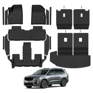 Bingoliner Floor Mats for 2015-2020 Chevrolet Suburban 8 Seats Bench Seats