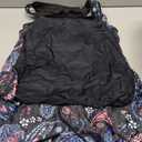 Summer Mae Blouson Tankini Swimsuits for Women 2026 Tummy Control Two Piece Bathing Suits with Sporty Pockets Swim Shorts (10, Black Paisley)