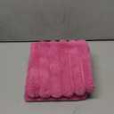 Soleebee Set of 2 Throw Pillow Covers Soft Cozy Velvet Pillowcase Faux Rabbit Fur Cover for Couch Sofa Bed Chair Home Decorative Pillows Cover (12x20 Inch, Pink)