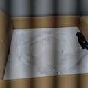 Abstract Sculpture Decor Modern Arts Sea Wave Figurine Table Centerpiece Statue Polyresin White 16.5 inch