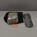 Sunany Travel Pillow, Inflatable Neck Pillow Used for Airplanes/Cars/Buses/Trains/Office Napping with Eye Mask/Earplugs (Gray) (Medium, Grey)