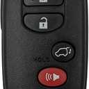 Replacement Key Fob Case Shell Fit for Toyota Highlander Venza 2008-2016 Keyless Entry Remote Control Car Key Fob Cover Housing (HYQ14AAB, HYQ12ACX, HYQ14AEM)