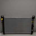 CU2334 Chevy Silverado Radiator Compatible with 1999-2006 Chevy Silverado 1500 2500 3500 Tahoe Pickup 4.3L V6 4.8L 5.3L V8 Gas & GMC Sierra 1500 2500 Yukon XL 1500 Aluminium Core 28in Only