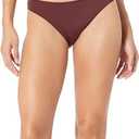 Amazon Essentials Womens Classic Bikini Swimsuit Bottom (Medium, Deep Brown)