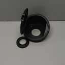 Car Fuel Tank Cover Key Lock Compatible For Jeep JL JLU Wrangler JT Gladiator 2018 2019 2020 2021 2022 2023 2024 2025 Exterior Accessories(Style1)