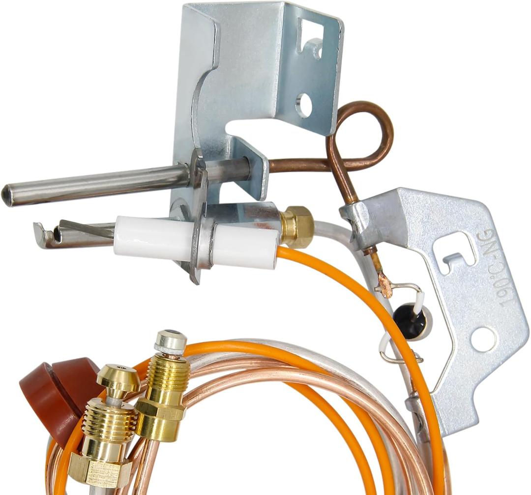 9003542 Natural Gas Pilot Assembly for Water Heater Replace for Reliance A.O.Smith Kenmore State GS and GSX Water Heater Replacement Part 100109295 9003542005 18324190 9003530