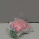 Shinymoon 6 Pair Seamless Afo Interface Socks Sensory Seamless Interface Cotton Non Binding Socks (Medium, White, Pink, Purple)